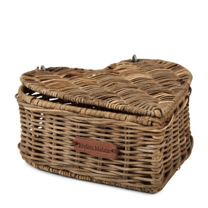 Rivièra Maison: Rustic Rattan Heart Shape Tea Box – Bild 3
