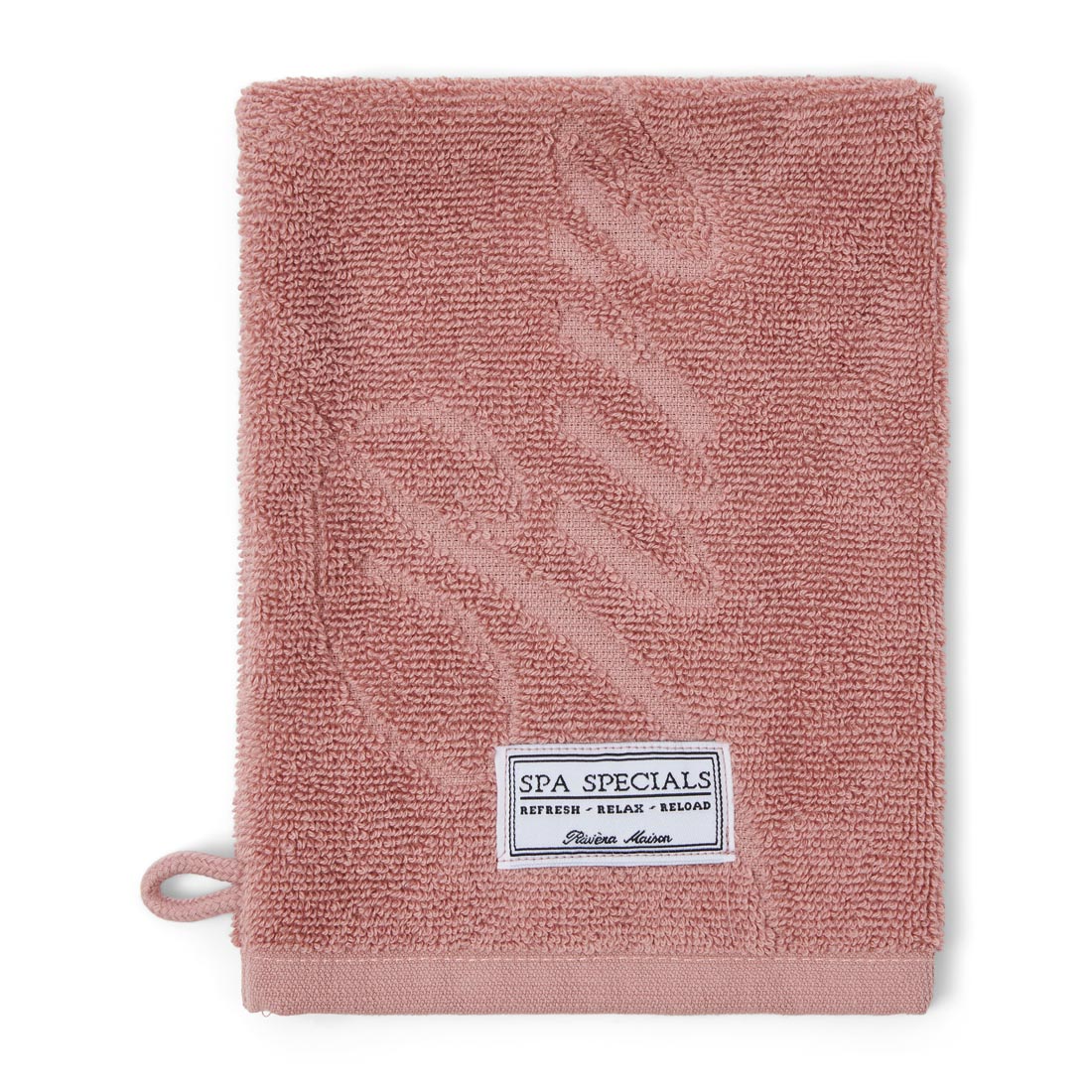 Rivièra Maison: Spa Specials Waschlappen pink – Bild 2