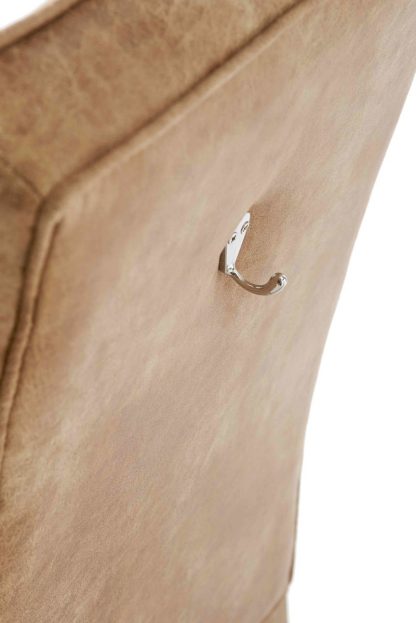 Rivièra Maison: Cape Breton Dining Chair, pellini, camel – Bild 4