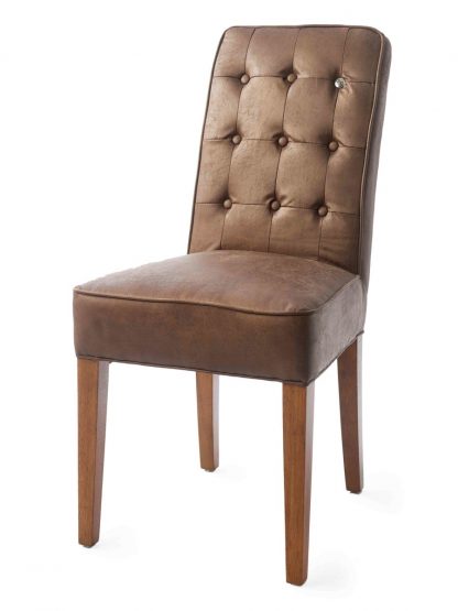 Rivièra Maison: Cape Breton Dining Chair, pellini, coffee – Bild 2