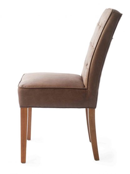 Rivièra Maison: Cape Breton Dining Chair, pellini, coffee – Bild 3
