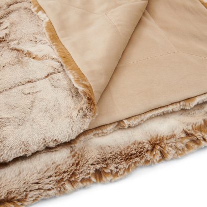 Rivièra Maison: Classic Club Faux Fur Throw 170x130 – Bild 2