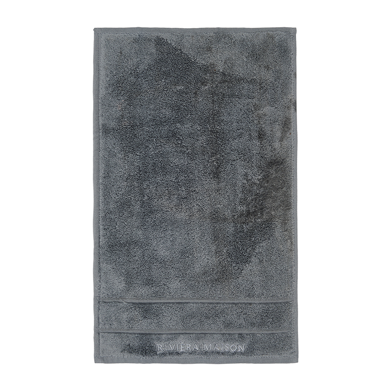 Rivièra Maison: Hotel Guest Towel anthracite 50x30 – Bild 2