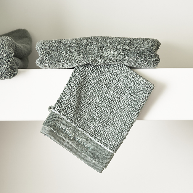 Rivièra Maison: Elegant Washcloth moss