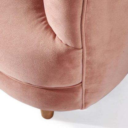 Rivièra Maison: Beverly Hills Sofa 2,5 Seater, velvet, blush – Bild 2