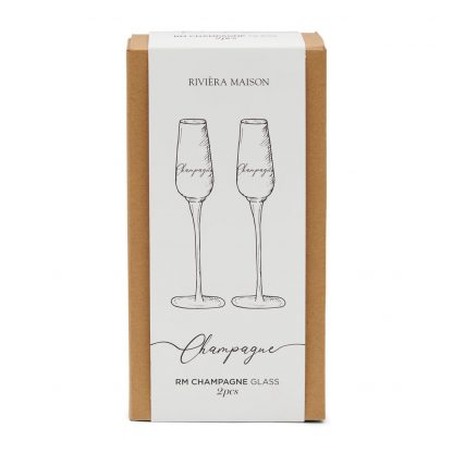 Rivièra Maison: RM Champagne Glass 2 pcs – Bild 2