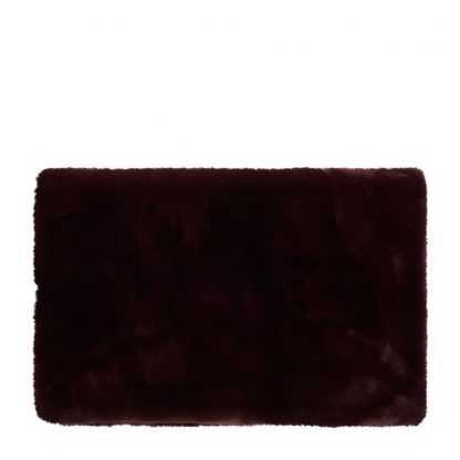 Rivièra Maison: Faux Fur Throw Burgundy 170x130