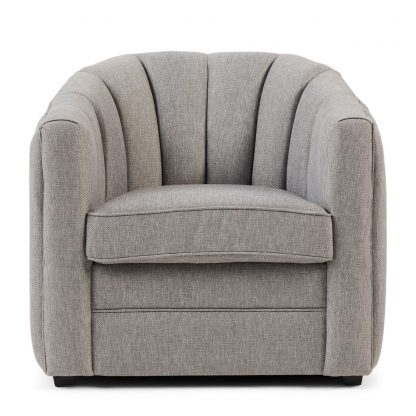 Rivièra Maison: St. Lewis Armchair, mélane weave, fog – Bild 4
