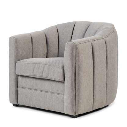 Rivièra Maison: St. Lewis Armchair, mélane weave, fog – Bild 2