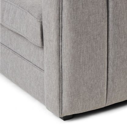 Rivièra Maison: St. Lewis Armchair, mélane weave, fog – Bild 6