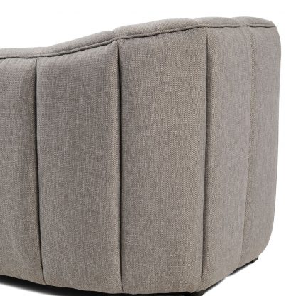 Rivièra Maison: St. Lewis Armchair, mélane weave, fog – Bild 8