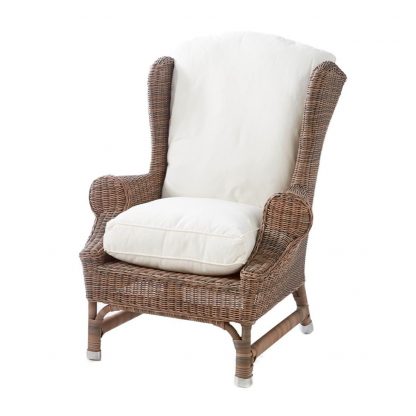 Rivièra Maison: Outdoor Rustic Rattan Nicolas Wing Chair