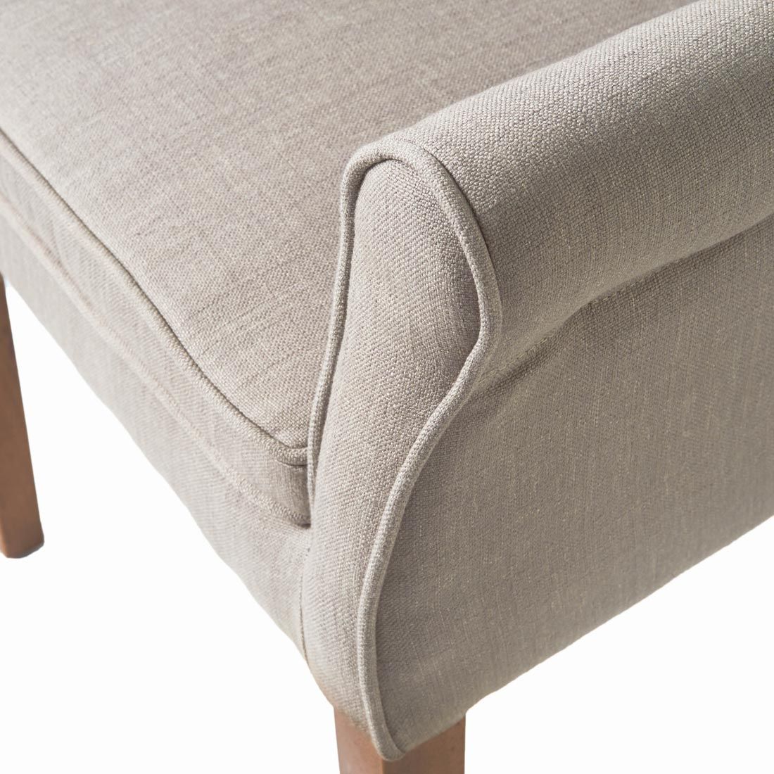 Rivièra Maison: La Scala Dining Armchair, linen, flax – Bild 2