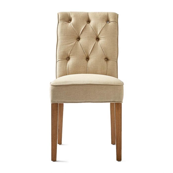 Rivièra Maison: Hampton Classic Dining Chair, linen, flax