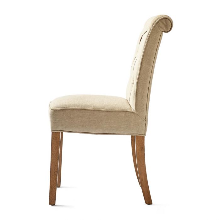 Rivièra Maison: Hampton Classic Dining Chair, linen, flax – Bild 2