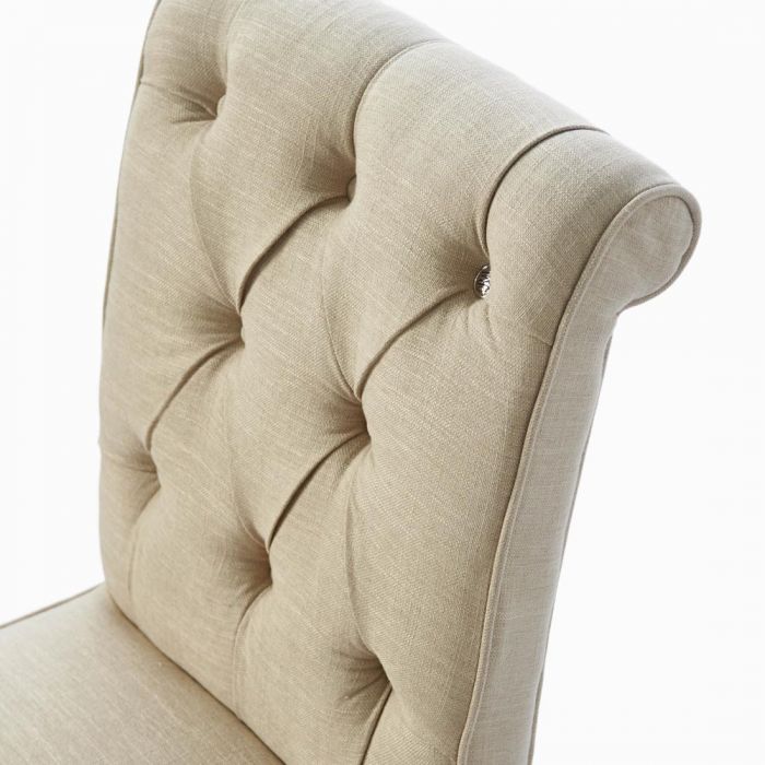 Rivièra Maison: Hampton Classic Dining Chair, linen, flax – Bild 4