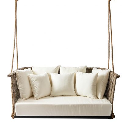 Rivièra Maison: Rustic Rattan Can Carlos Hanging Sofa