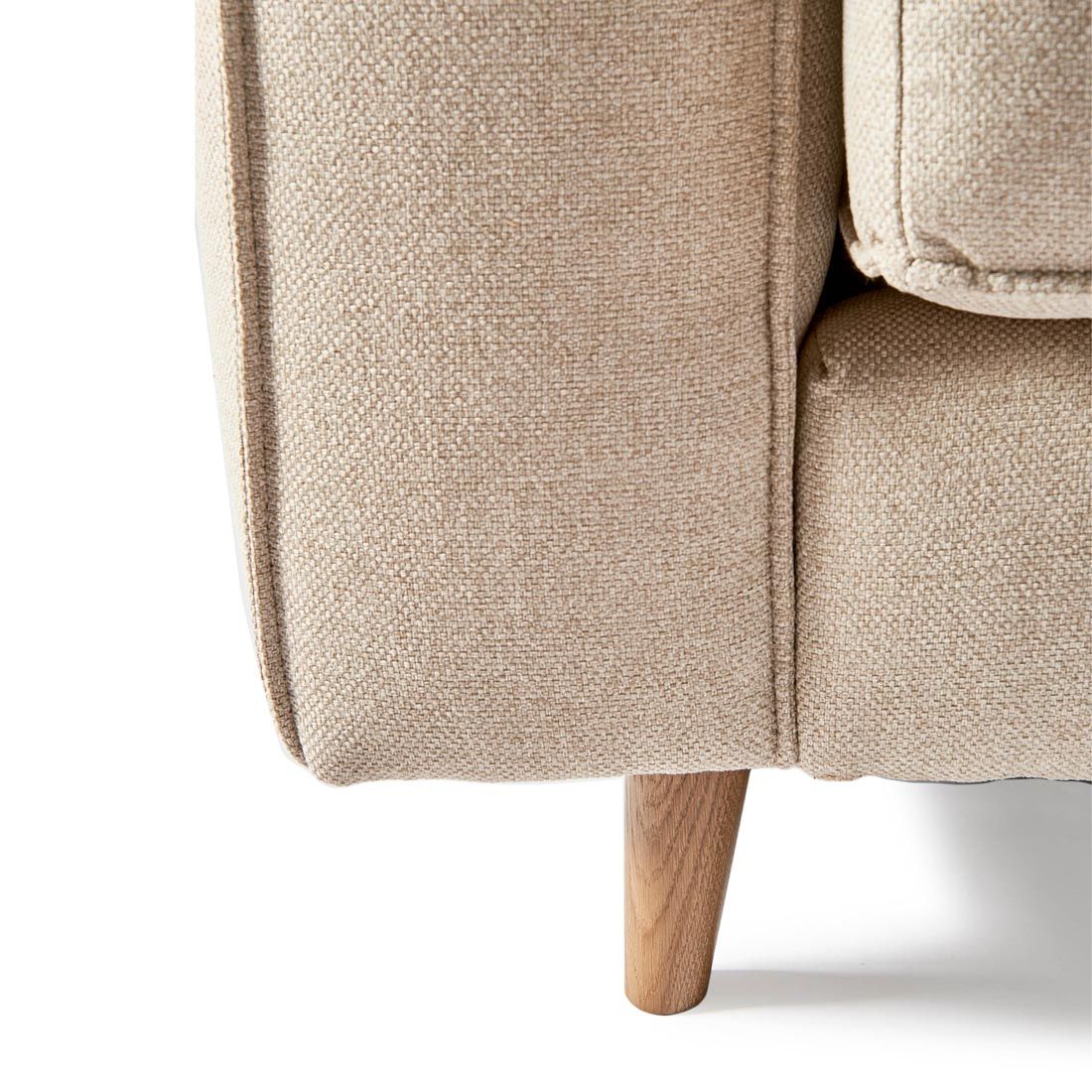 Rivièra Maison: Kendall Sofa 2,5 Seater, oxford weave, classic charcoal – Bild 6