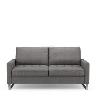 Rivièra Maison: West Houston Sofa 2,5 Seater, oxford weave, classic charcoal