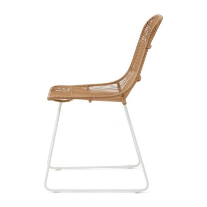 Rivièra Maison: Hartford Outdoor Dining Chair Natural/Stonewhite – Bild 4
