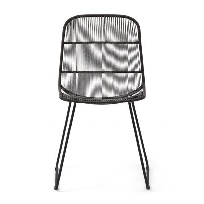 Rivièra Maison: Hartford Outdoor Dining Chair Espresso/Lava