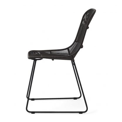 Rivièra Maison: Hartford Outdoor Dining Chair Espresso/Lava – Bild 3