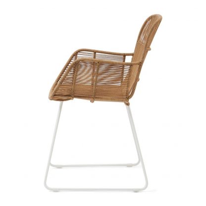 Rivièra Maison: Hartford Outdoor Dining Armchair Natural/Stonewhite – Bild 4