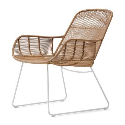 Rivièra Maison: Hartford Outdoor Lounge Chair Natural/Stone White – Bild 3