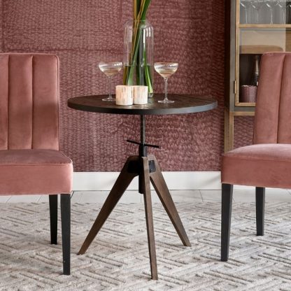 Rivièra Maison: The Whyte Adjustable Bistro Table D70x76/66