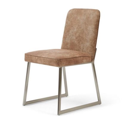 Rivièra Maison: Clubhouse Dining Chair, pellini, camel – Bild 3