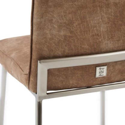 Rivièra Maison: Clubhouse Dining Chair, pellini, camel – Bild 4