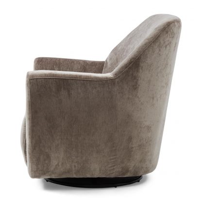 Rivièra Maison: The Jill Swivel Chair, velvet, olive – Bild 3