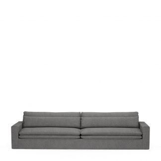Rivièra Maison: Continental Sofa XL, oxford weave, classic charcoal