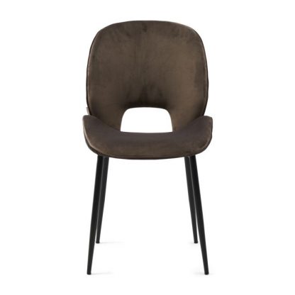 Rivièra Maison: Mr. Beekman Dining Chair, velvet III, anthracite