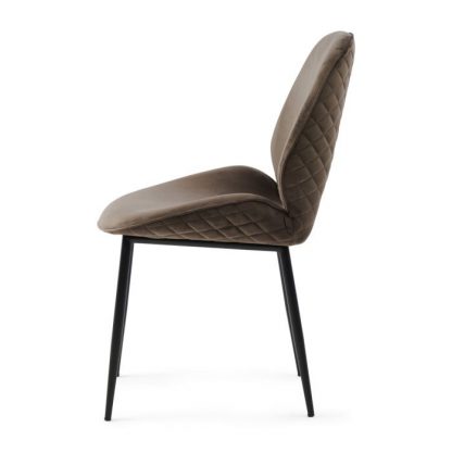 Rivièra Maison: Mr. Beekman Dining Chair, velvet III, anthracite – Bild 3