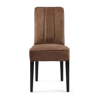 Rivièra Maison: The Jade Dining Chair, velvet III, golden mink