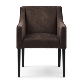 Rivièra Maison: Savile Row Arm Dining Chair, berskhire, cacao