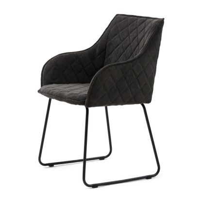 Rivièra Maison: Frisco Drive Dining Armchair, italian rib, mocha – Bild 3