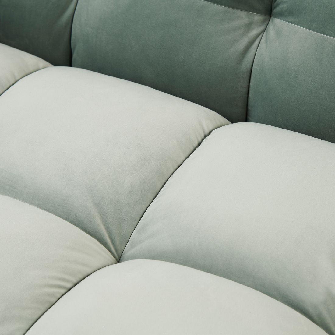 Rivièra Maison: Cobble Hill Sofa 3,5 Seater, velvet, jade – Bild 4