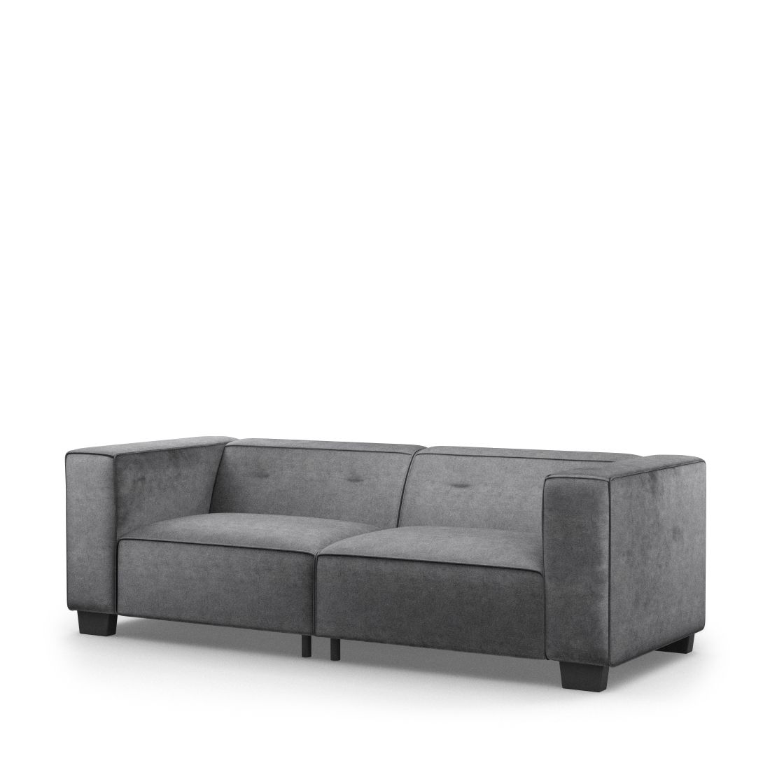 Rivièra Maison: Hampton Heights Sofa 3,5 Seater, velvet, frosty green – Bild 3