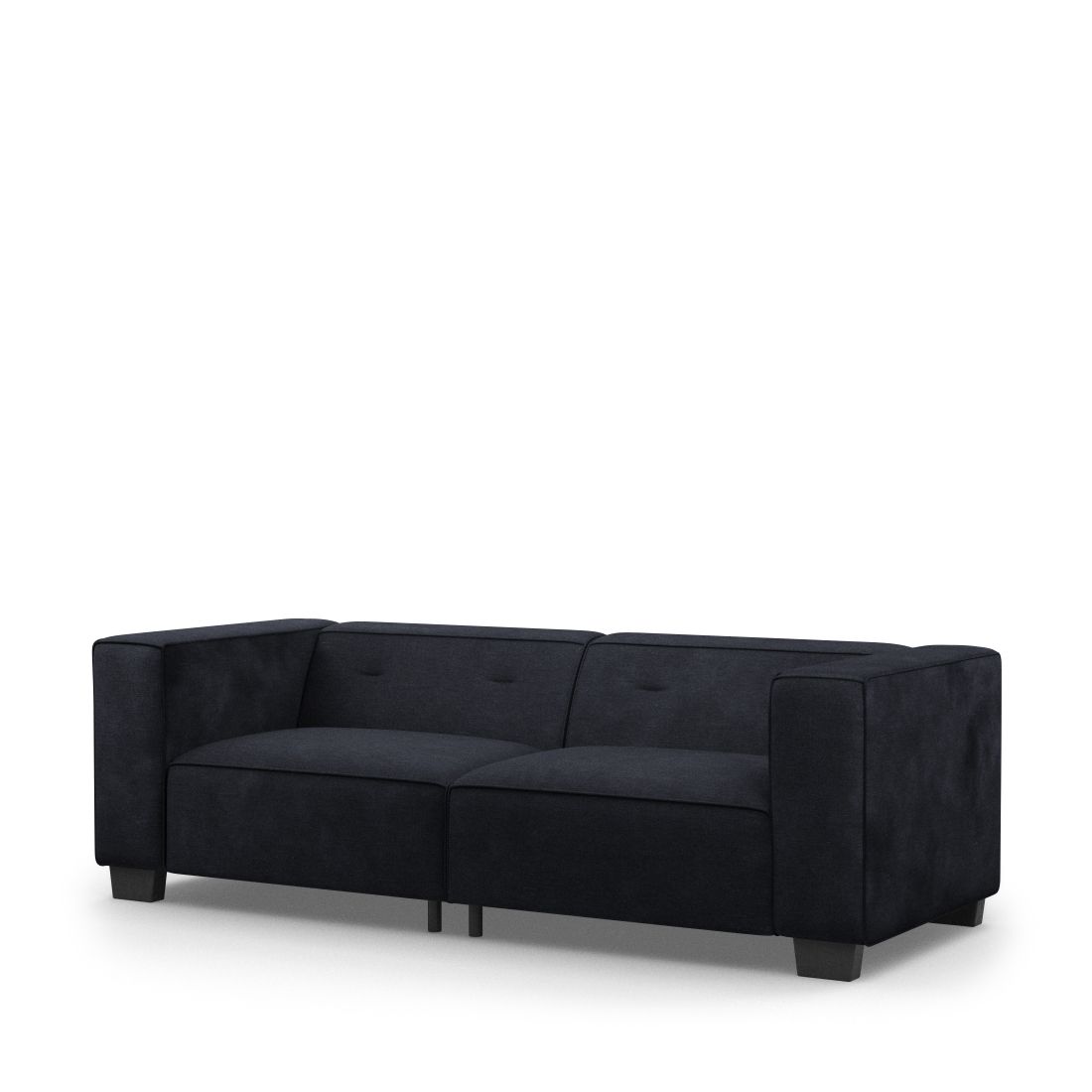 Rivièra Maison: Hampton Heights Sofa 3,5 Seater, velvet, trafalgar grey – Bild 3