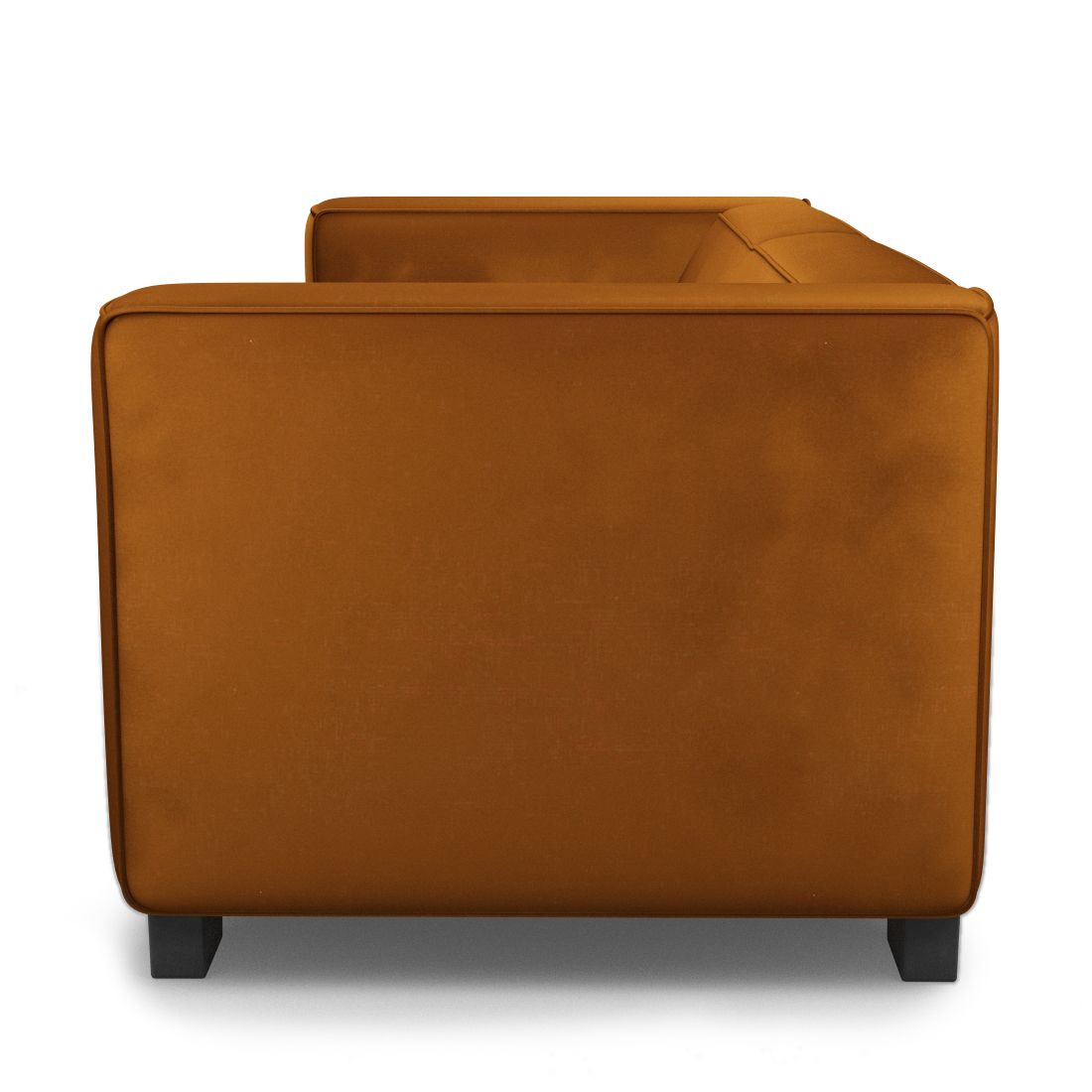 Rivièra Maison: Hampton Heights Sofa 3,5 Seater, velvet, golden brown – Bild 4