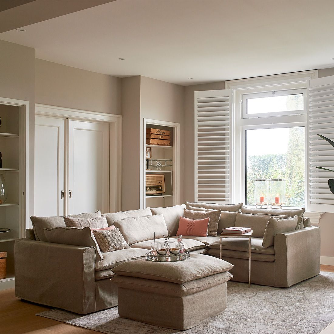 Rivièra Maison: Continental Center, Oxford Weave, Classic Charcoal – Bild 2