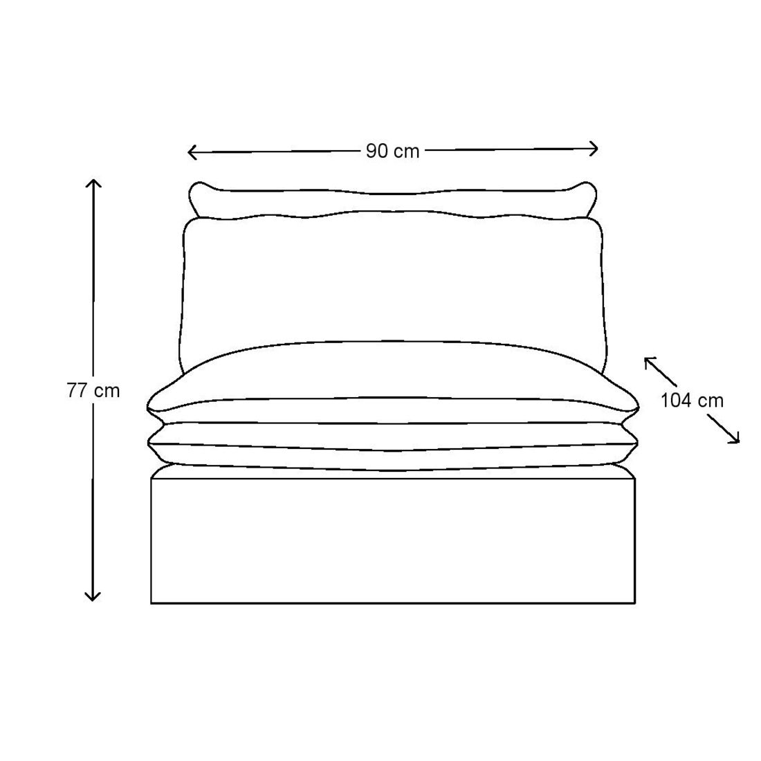 Rivièra Maison: Continental Center, Oxford Weave, Classic Charcoal – Bild 6