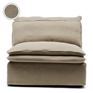 Rivièra Maison: Continental Center, Washed Cotton, Natural