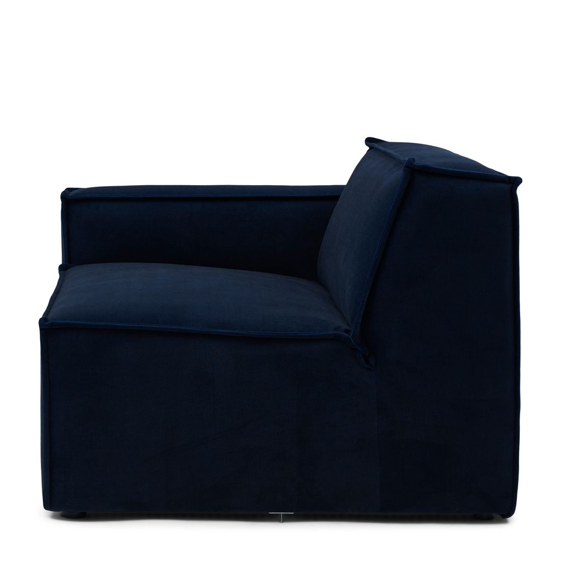 Rivièra Maison: The Jagger Corner Left, velvet, midnight blue – Bild 3